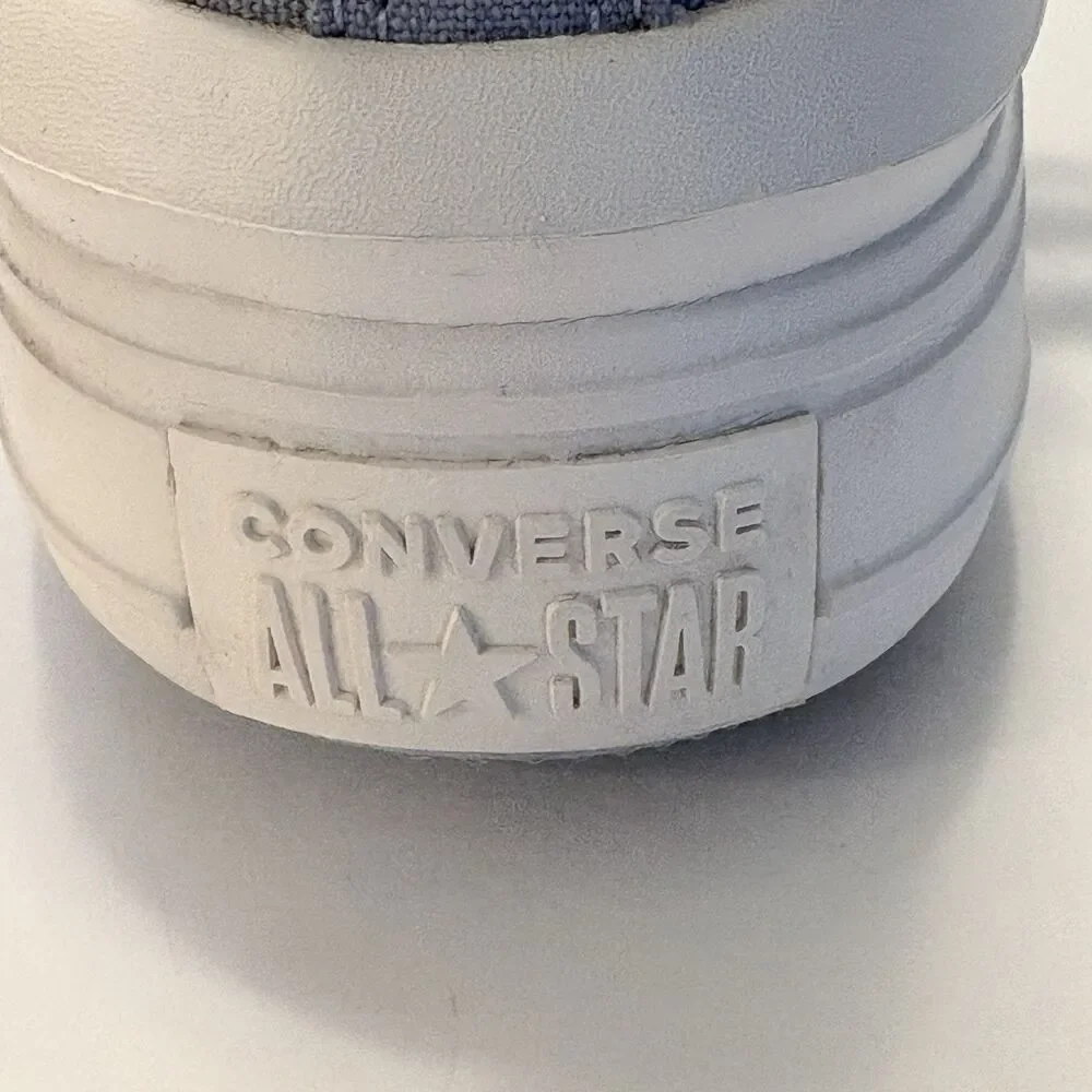 Converse Chuck Taylor All Star Move Platform High Cross Stitch Roses Size 10